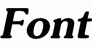 скачать шрифт AG_Souvenir Bold Italic